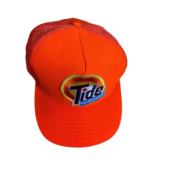 Tide Detergent Racing Team  Logo Patch Ball Cap Trucker Hat USA - Picture 2 of 9